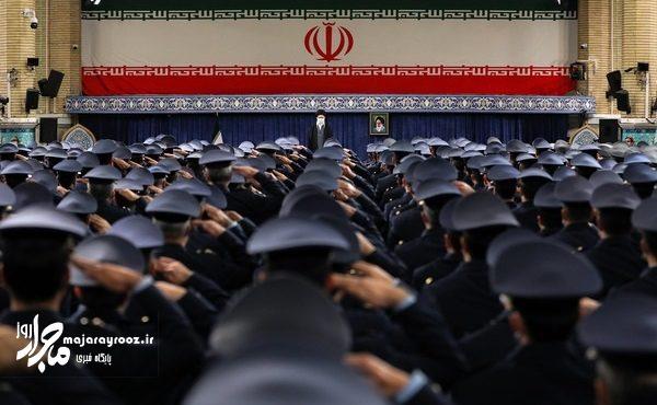 دیدار جمعی از فرماندهان نیروی هوایی و پدافند هوایی ارتش با رهبر انقلاب دیدار جمعی از فرماندهان نیروی هوایی و پدافند هوایی ارتش با رهبر انقلاب