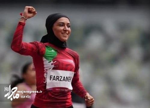 «فرزانه فصیحی» قهرمان دوی ۶۰ متر آسیا شد