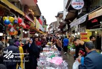 حال و هوای بازار شب عید در رشت + تصویر