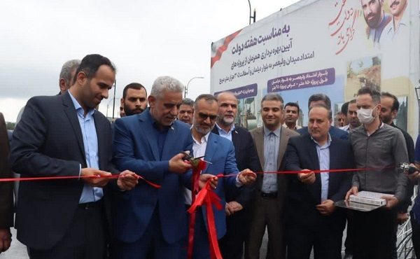 افتتاح بلوار امتداد ولیعصر به بلوار دیلمان رشت