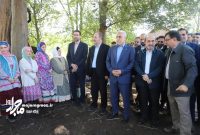 گزارش تصویری | بازدید رئیس رسانه ملی از مراحل تولید سریال مادرسوجان در سیاهکل