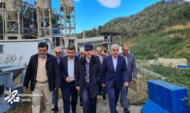 وزیر نیرو پس از ورود به گیلان از پروژه های راهبردی منابع آب و زیرساختی وزارت نیرو بازدید کرد وزیر نیرو پس از ورود به گیلان از پروژه های راهبردی منابع آب و زیرساختی وزارت نیرو بازدید کرد