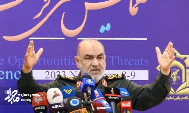 سردار سلامی:قدرت ایران در حوزه دریا بینظیر است سردار سلامی:قدرت ایران در حوزه دریا بینظیر است