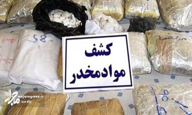 کشف بیش از ۱۱۰ کیلو گرم انواع مواد مخدر در انزلی