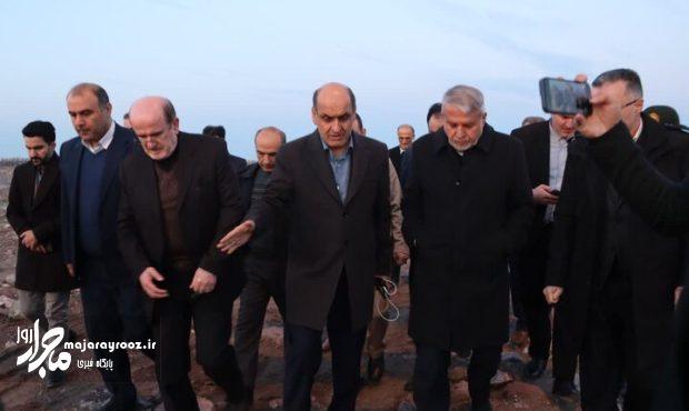 بازدید وزیر میراث فرهنگی از مجتمع بندری و گردشگری چمخاله لنگرود بازدید وزیر میراث فرهنگی از مجتمع بندری و گردشگری چمخاله لنگرود