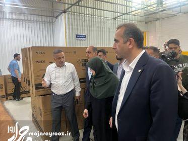 بازدید مهاجرانی از یک کارخانه تولید دوچرخه در انزلی بازدید مهاجرانی از یک کارخانه تولید دوچرخه در انزلی