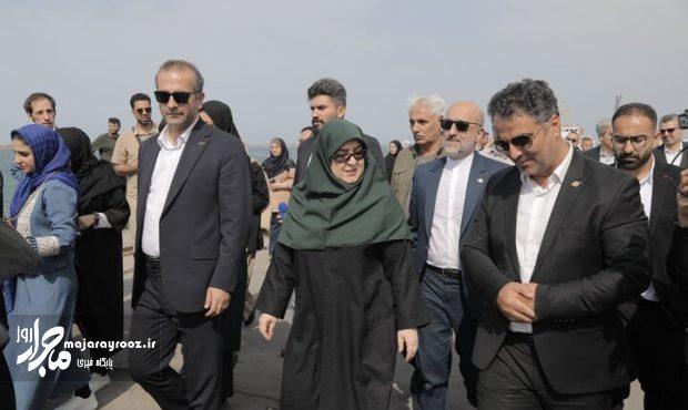 بازدید سخنگوی دولت از مجتمع بندری کاسپین بازدید سخنگوی دولت از مجتمع بندری کاسپین