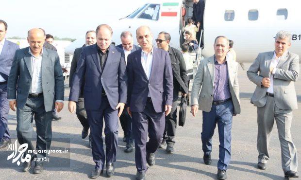وزیر جهاد کشاورزی وارد گیلان شد