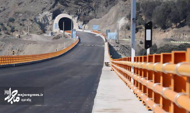 بازگشایی موقت محور آزادراه منجیل به رودبار بازگشایی موقت محور آزادراه منجیل به رودبار