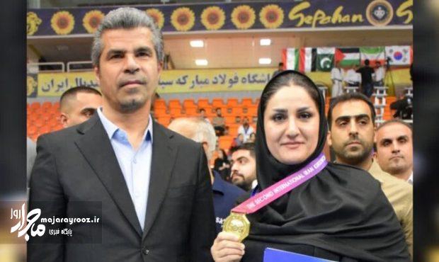 بانوی تکواندوکار آستارایی مدال طلای مسابقات بینالمللی را کسب کرد بانوی تکواندوکار آستارایی مدال طلای مسابقات بینالمللی را کسب کرد