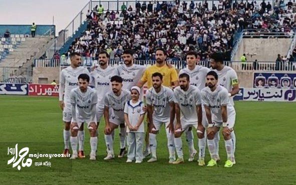 تساوی بدون گل ملوان و شمس آذر در انزلی با پنالتی از دست‌رفته عبدی