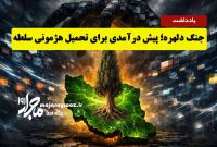 جنگ دلهره؛ پیش ‌درآمدی برای تحمیل هژمونی سلطه