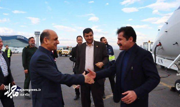 معاون رئیسجمهور در امور توسعه روستایی وارد گیلان شد معاون رئیسجمهور در امور توسعه روستایی وارد گیلان شد