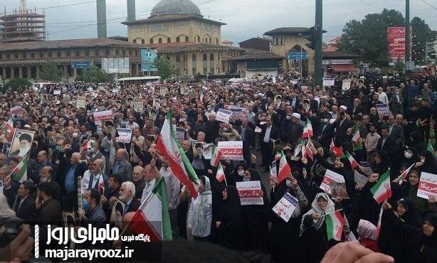 نمازگزاران گیلانی حمله تروریسیتی به شاهچراغ را محکوم کردند نمازگزاران گیلانی حمله تروریسیتی به شاهچراغ را محکوم کردند