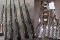 کشف ۶ قبضه اسلحه شکاری غیرمجاز در «خمام» کشف ۶ قبضه اسلحه شکاری غیرمجاز در «خمام»