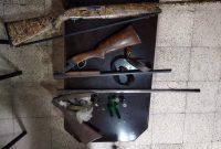 کشف و ضبط ۴ قبضه سلاح شکاری در سیاهکل