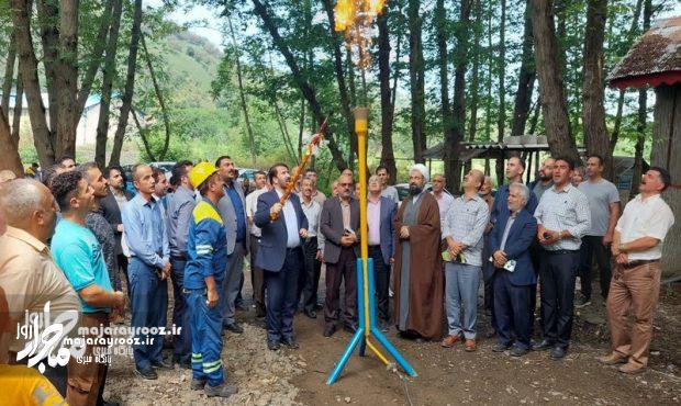 گازرسانی در روستای کوهستانی تاشکلا شهرستان لنگرود گازرسانی در روستای کوهستانی تاشکلا شهرستان لنگرود