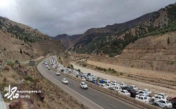 ورود ۱۲۹ هزار خودرو به گیلان/ ترافیک ۱.۵ کیلومتری در رودبار