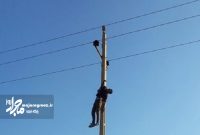 سارق کابل برق هنگام سرقت درگذشت