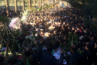 تشییع پیکر شهدای حادثه تروریستی راسک با حضور پرشور مردم زاهدان تشییع پیکر شهدای حادثه تروریستی راسک با حضور پرشور مردم زاهدان