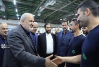 بازدید وزیر صمت و استاندار گیلان از کارخانه صنایع پوشش رشت