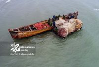 صید ماهی در سواحل دریای خزر