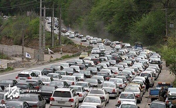 ترافیک در آزاد راه رشت – قزوین پرحجم اما روان است