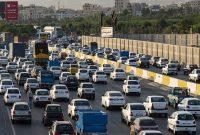 ترافیک در ورودی گیلان پر حجم اما روان است ترافیک در ورودی گیلان پر حجم اما روان است