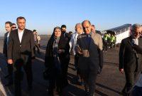 وزیر راه و شهرسازی وارد گیلان شد