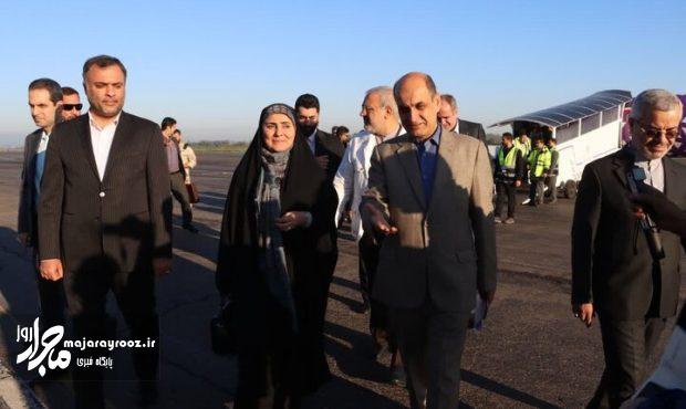 وزیر راه و شهرسازی وارد گیلان شد وزیر راه و شهرسازی وارد گیلان شد