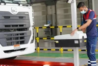 انجام معاینه فنی بیش از ۱۳ هزار خودروی سنگین در گیلان