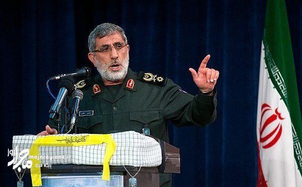 سردار قاآنی: طرح خلع سلاح حزب‌الله ناشی از ناتوانی صهیونیست‌هاست