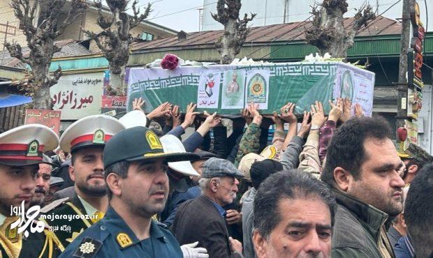 فیلم | تشییع پیکر مطهر شهید امنیت «امیرحسام جوینده» در صومعهسرا فیلم | تشییع پیکر مطهر شهید امنیت «امیرحسام جوینده» در صومعهسرا