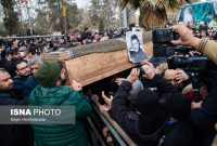 گزارش تصویری | مراسم تشییع پیکر «رضا رویگری»