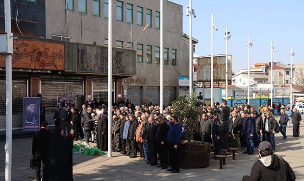 گزارش تصویری | تشییع پیکر زنده‌یاد محمد تجدد در رشت