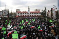 گزارش تصویری | اجتماع مدافعان ایران در رشت