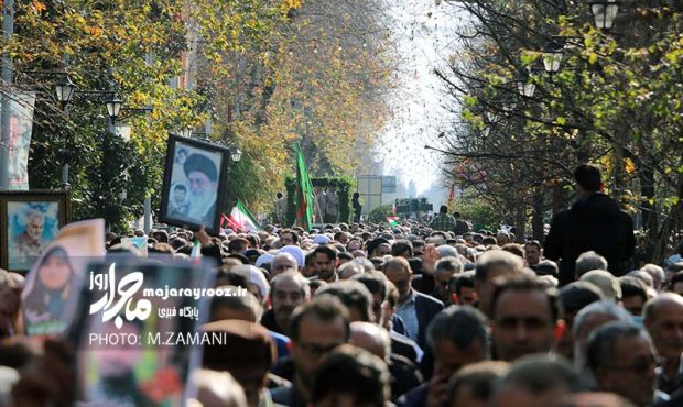 گزارش تصویری | تشییع شهدای اقدامات تروریستی در رشت