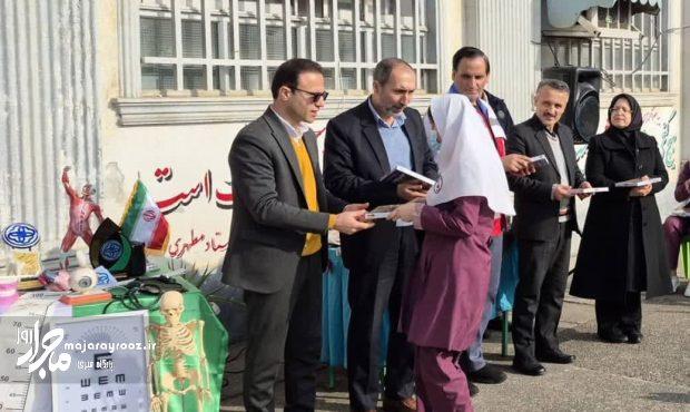 آیین گشایش طرح «سفیران سلامت دانشآموزی» در سنگر برگزار شد آیین گشایش طرح «سفیران سلامت دانشآموزی» در سنگر برگزار شد