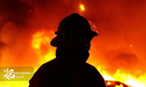 آتشسوزی در ساختمان بنیاد شهید شفت مهار شد آتشسوزی در ساختمان بنیاد شهید شفت مهار شد