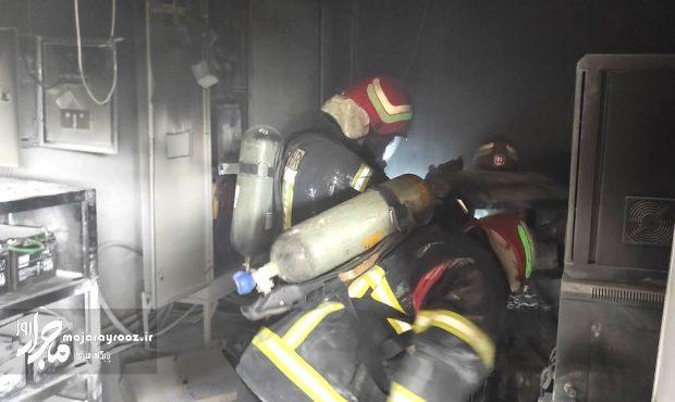 آتش‌سوزی در اتاقک UPS بیمارستانی در رشت مهار شد