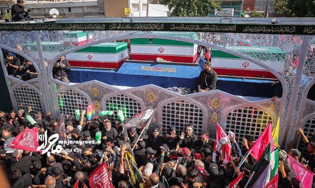 گزارش تصویری | تشییع پیکر مطهر رهبر شهید انقلاب  در تهران