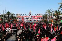 گزارش تصویری | مراسم وداع با  امام مجاهد شهید در رشت