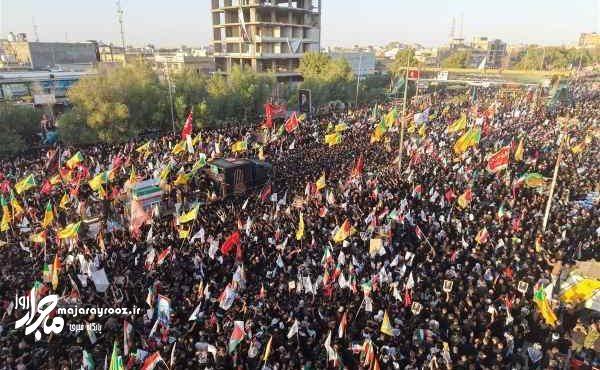 تشییع باشکوه پیکر رهبر شهید انقلاب اسلامی در نجف اشرف؛ تجلی پیوند ناگسستنی ملت‌های ایران و عراق