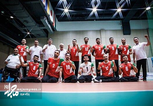 نهمین قهرمانی جهان مردان والیبال نشسته ایران در چین نهمین قهرمانی جهان مردان والیبال نشسته ایران در چین