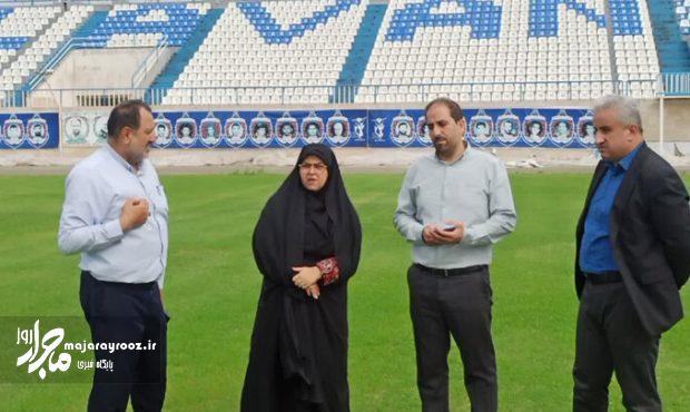 ورزشگاه سیروس قایقران آماده میزبانی از دیدار ملوان و ذوبآهن است ورزشگاه سیروس قایقران آماده میزبانی از دیدار ملوان و ذوبآهن است