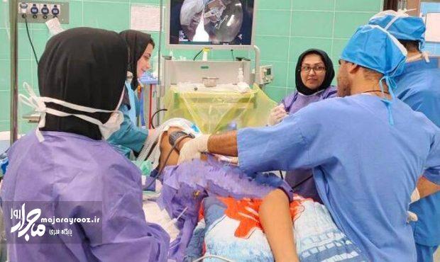 عملیات نفسگیر در اتاق عمل ۱۷ شهریور؛ سوزن بلعیده شده از روده کودک خارج شد عملیات نفسگیر در اتاق عمل ۱۷ شهریور؛ سوزن بلعیده شده از روده کودک خارج شد