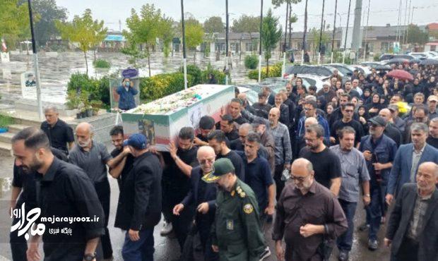پیکر جانباز ۷۰ درصد دفاع مقدس در رشت آرام گرفت پیکر جانباز ۷۰ درصد دفاع مقدس در رشت آرام گرفت