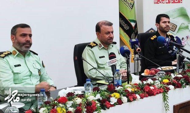 جزئیات عملکرد یکساله پلیس گیلان؛ از کشف ۱۳۴ هزار میلیارد تومان کالای قاچاق تا کاهش جرایم رایانهای جزئیات عملکرد یکساله پلیس گیلان؛ از کشف ۱۳۴ هزار میلیارد تومان کالای قاچاق تا کاهش جرایم رایانهای